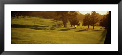 Golf Flag On Presidio Golf Course, San Francisco, California, Usa by Panoramic Images Pricing Limited Edition Print image