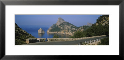 Road Near The Sea, Cap De Formentor, Mallorca, Majorca, Spain by Panoramic Images Pricing Limited Edition Print image
