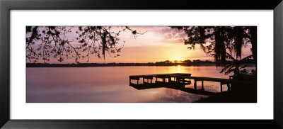 Sunrise, Lake Whippoorwill, Koa Campground, Orlando, Florida, Usa by Panoramic Images Pricing Limited Edition Print image