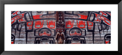 Mural On A Wall, New Hazelton, British Columbia, Canada by Panoramic Images Pricing Limited Edition Print image