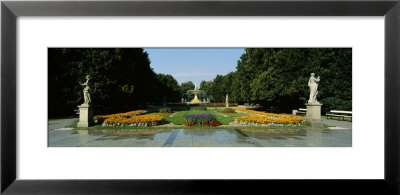 Fountain In A Garden, Saxon Garden, Warsaw, Poland by Panoramic Images Pricing Limited Edition Print image
