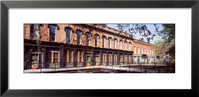 Facade Of A Building, Factors Walk, Savannah, Georgia, Usa by Panoramic Images Pricing Limited Edition Print image