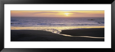 Sunset Over The Ocean, Pistol River State Park, Oregon, Usa by Panoramic Images Pricing Limited Edition Print image