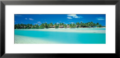 Aitutaki Atoll, Cook Islands, New Zealand by Panoramic Images Pricing Limited Edition Print image