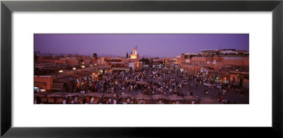 Djemma El Fina, Marrakech, Morocco by Panoramic Images Pricing Limited Edition Print image