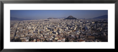 Aerial View Of A City, Athens, Greece by Panoramic Images Pricing Limited Edition Print image