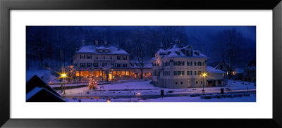 Christmas Lights, Hohen-Schwangau, Germany by Panoramic Images Pricing Limited Edition Print image
