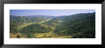 High Angle View Of A Valley, Cortina Ridge, Colusa County, California, Usa by Panoramic Images Pricing Limited Edition Print image