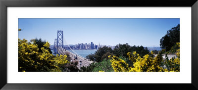 Bay Bridge In San Francisco, San Francisco, California, Usa by Panoramic Images Pricing Limited Edition Print image