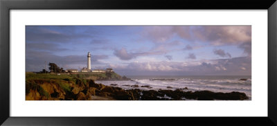 Lighthouse On The Waterfront, Pigeon Point Lighthouse, California, Usa by Panoramic Images Pricing Limited Edition Print image