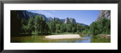 Sandbar In Merced River, Yosemite National Park, California, Usa by Panoramic Images Pricing Limited Edition Print image