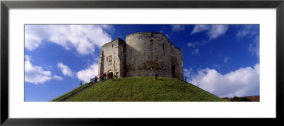 Low Angle View Of A Castle, Clifford's Tower, York, North Yorkshire, England, United Kingdom by Panoramic Images Pricing Limited Edition Print image