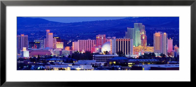 Reno, Nevada, Usa by Panoramic Images Pricing Limited Edition Print image