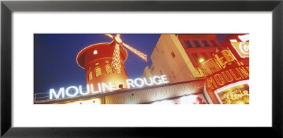 Moulin Rouge, Paris, France by Panoramic Images Pricing Limited Edition Print image