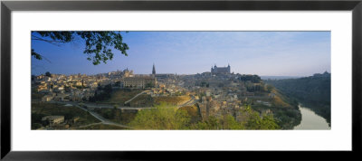 Aerial View Of A City, Toledo, Spain by Panoramic Images Pricing Limited Edition Print image
