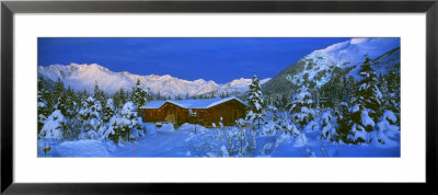Cabin Mount Alyeska, Alaska, Usa by Panoramic Images Pricing Limited Edition Print image