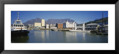 Boats Docked At A Harbor, Cape Town, South Africa by Panoramic Images Pricing Limited Edition Print image