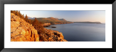 Sunrise Over Mount Desert Island, Acadia National Park, Maine, Usa by Panoramic Images Pricing Limited Edition Print image