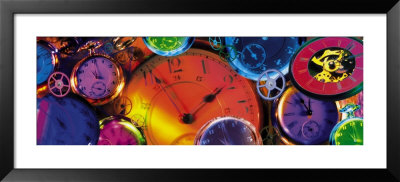 Clocks, Still Life, Time, Clock Hands, Montage by Panoramic Images Pricing Limited Edition Print image