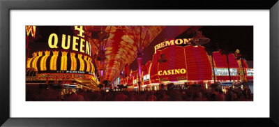 Fremont Street, Las Vegas, Nevada, Usa by Panoramic Images Pricing Limited Edition Print image