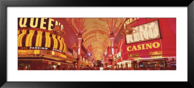 Fremont St. Experience, Las Vegas, Nv by Panoramic Images Pricing Limited Edition Print image