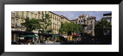 Fountain In A Town Square, Plaza De Bib-Rambla, Barcelona, Spain by Panoramic Images Pricing Limited Edition Print image
