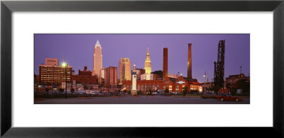 Skyline, Cleveland, Ohio, Usa by Panoramic Images Pricing Limited Edition Print image