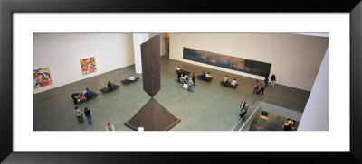 A Group Of People In A Museum, Museum Of Modern Art, New York City, New York State, Usa by Panoramic Images Pricing Limited Edition Print image