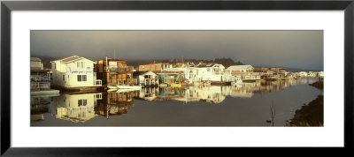 Houseboats, Sausalito, California, Usa by Panoramic Images Pricing Limited Edition Print image
