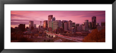 High Angle View Of Centre Bridge, Calgary, Alberta, Canada by Panoramic Images Pricing Limited Edition Print image