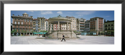 Plaza Del Castillo, Pamplona, Spain by Panoramic Images Pricing Limited Edition Print image