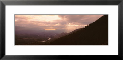Skagit River From Sauk Mountain, Washington State, Usa by Panoramic Images Pricing Limited Edition Print image