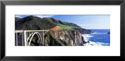 Bixby Creek Bridge, Big Sur, California, Usa by Panoramic Images Pricing Limited Edition Print image