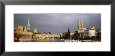 Winter, Zurich, Switzerland by Panoramic Images Pricing Limited Edition Print image