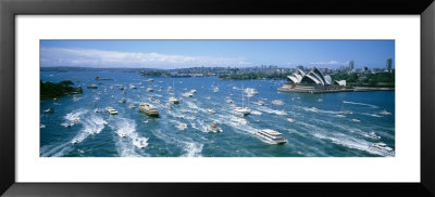 Pleasure Boats, Sydney Harbor, Australia by Panoramic Images Pricing Limited Edition Print image