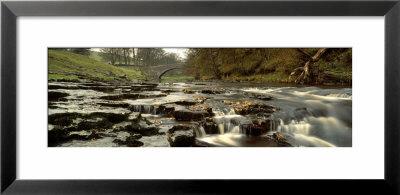 Arch Bridge Over A River, Stainforth Force, River Ribble, North Yorkshire, England, United Kingdom by Panoramic Images Pricing Limited Edition Print image