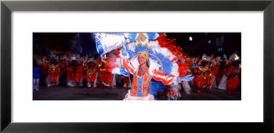 Woman In Elaborate Carnaval Costume In The Sambodromo, Rio De Janeiro, Brazil by Panoramic Images Pricing Limited Edition Print image