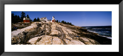 Pemaquid Lighthouse, Ocean, Water, Landmark, Maine, United States by Panoramic Images Pricing Limited Edition Print image