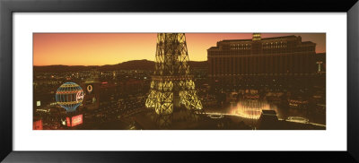 High Angle View Of A City, Las Vegas, Nevada, Usa by Panoramic Images Pricing Limited Edition Print image