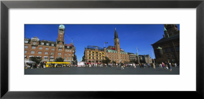 Low Angle View Of Buildings In A City, City Hall Square, Copenhagen, Denmark by Panoramic Images Pricing Limited Edition Print image