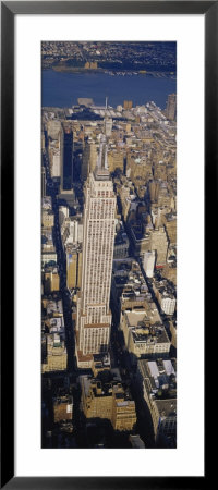 Aerial View Of Empire State Building, Manhattan, New York City, New York State, Usa by Panoramic Images Pricing Limited Edition Print image