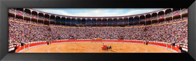 Madrid, Spain, Plaza Monumental by James Blakeway Pricing Limited Edition Print image