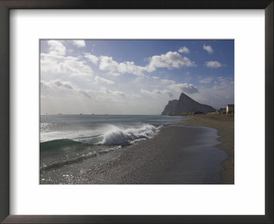 The Rock Of Gibraltar, Mediterranean by Charles Bowman Pricing Limited Edition Print image