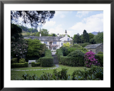 Rydal Mount, The Poet Wordsworth's Home, Lake District, Cumbria, England, United Kingdom by Roy Rainford Pricing Limited Edition Print image