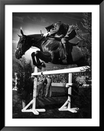 Contestant Jumping At The National Horse Show At Madison Square Garden by Gjon Mili Pricing Limited Edition Print image