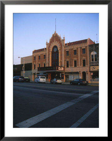 Poncan Theatre, Ponca City, Oklahoma, Usa by Michael Snell Pricing Limited Edition Print image