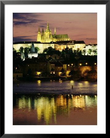Prague Castle And St. Vitus Cathedral, Prague, Czech Republic by Sergio Pitamitz Pricing Limited Edition Print image