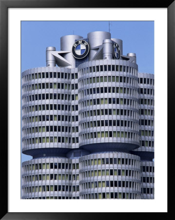 Headquarters Of Bmw, Munich, Bavaria, Germany by Hans Peter Merten Pricing Limited Edition Print image