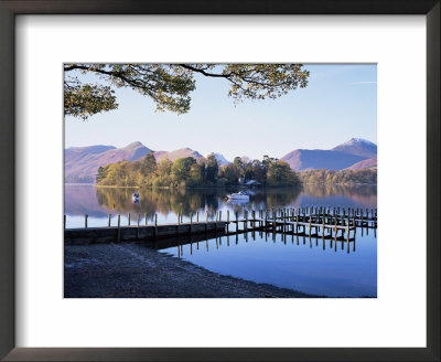 Derwent Water From Keswick, Lake District, Cumbria, England, United Kingdom by Roy Rainford Pricing Limited Edition Print image