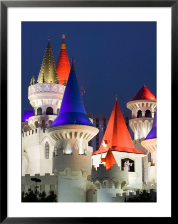 Excalibur Casino, Las Vegas, Nevada, Usa by Walter Bibikow Pricing Limited Edition Print image